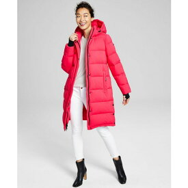 BCBジェネレーション レディース ジャケット＆ブルゾン アウター Women's Hooded Puffer Coat, Created for Macy's Fuchsia