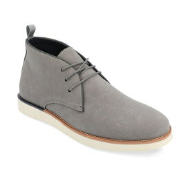 ヴァンセ カンパニー メンズ ブーツ シューズ Men's Jimmy Plain Toe Chukka Boots Gray