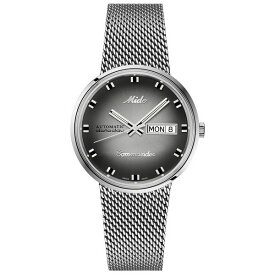 ミド レディース 腕時計 アクセサリー Swiss Automatic Commander Shade Stainless Steel Mesh Bracelet Watch, 37mm - A Special Edition Stainless Steel