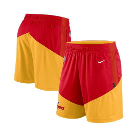 ナイキ レディース カジュアルパンツ ボトムス Men's Red, Gold Kansas City Chiefs Primary Lockup Performance Shorts Red, Gold