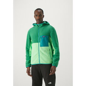 パタゴニア メンズ バスケットボール スポーツ MICRODINI HOODY - Fleece jacket - glisten green