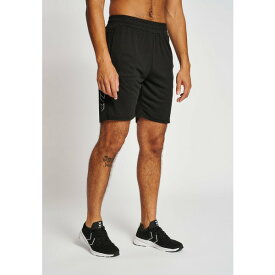 ヒュンメル メンズ バスケットボール スポーツ TE FLEX - Sports shorts - black