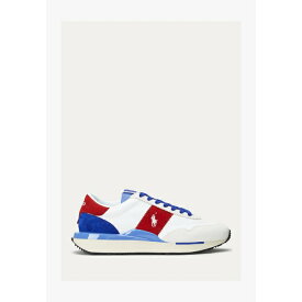 ラルフローレン メンズ サンダル シューズ TRAIN 89 TOP - Trainers - white/blue/red