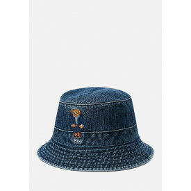 ラルフローレン メンズ サンダル シューズ BUCKET HAT - Hat - dark wash denim