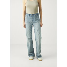 エージージーンズ レディース デニムパンツ ボトムス NEW BAGGY WIDE - Relaxed fit jeans - light blue denim