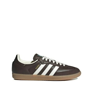 �A�f�B�_�X �����Y �X�j�[�J�[ �V���[�Y Samba og sneakers Brown