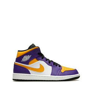 �W���[�_�� �����Y �X�j�[�J�[ �V���[�Y Air jordan 1 mid lakers sneakers Purple
