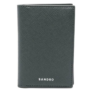 �T���h�� �����Y ���z �A�N�Z�T���[ Klogo-detail leather cardholder Grey