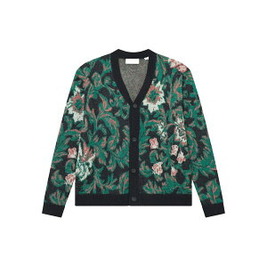 �� �h�D �����Y �J�[�f�B�K�� �A�E�^�[ Alex jacquard-floral cardigan Black