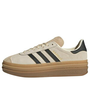 adidas AfB_X fB[X Xj[J[ y(WMNS) adidas Gazelle Bold 'Cream White Core Black' JS3892z TCY US_5(22.0cm)