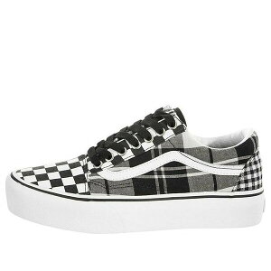 Vans oY fB[X Xj[J[ y(WMNS) Vans Old Skool Platform 'Plaid Checkerboard' VN0A3B3UVYDz TCY US_5(22.0cm)
