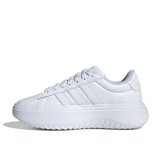adidas �A�f�B�_�X ���f�B�[�X �X�j�[�J�[ �y(WMNS) adidas Grand Court Platform 'Crystal White' IE1089�z �T�C�Y US_W_10.5