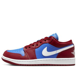 Air Jordan W[_ fB[X Xj[J[ y(WMNS) Air Jordan 1 Low 'Deep Red Blue' DC0774-604z TCY US_W_10.5
