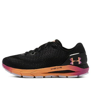 Under Armour A_[A[}[ fB[X Xj[J[ y(WMNS) Under Armour Hovr Sonic 4 CN 'Black Purple Orange' 3025224-001z TCY US_7(24.0cm)