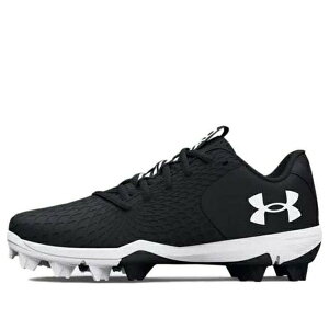 Under Armour A_[A[}[ fB[X Xj[J[ y(WMNS) Under Armour UA Glyde 2 RM Softball Cleats 'Black White' 3026605-001z TCY US_W_11