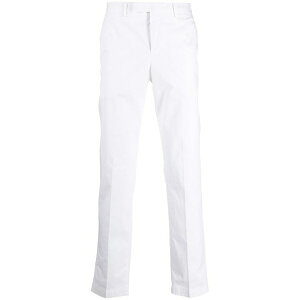 PT�g���m �����Y �J�W���A���p���c �{�g���X Mid-rise chino trousers White