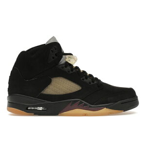 Jordan �W���[�_�� �����Y �X�j�[�J�[ �yJordan 5 Retro A Ma Manire Dusk�z �T�C�Y US_8(26.0cm) Black/Burgundy Crush-Black-Pale Ivory