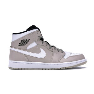 Jordan �W���[�_�� �����Y �X�j�[�J�[ �yJordan 1 Mid Desert Sand�z �T�C�Y US_8(26.0cm) Desert Sand/Black-White