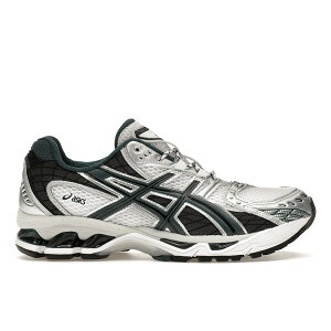 ASICS �A�V�b�N�X �����Y �X�j�[�J�[ �yASICS Gel-Nimbus 10.1 White Saxon Green�z �T�C�Y US_9(27.0cm) White/Saxon Green