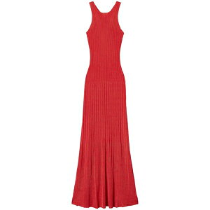 �c�C���Z�b�g ���f�B�[�X �����s�[�X �g�b�v�X Knitted dress Red