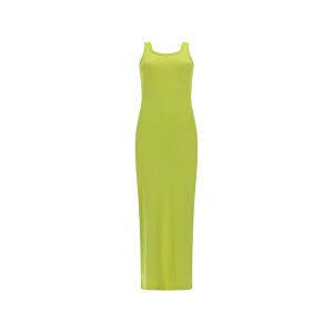 �G���G�X�W�C�G�� ���f�B�[�X �����s�[�X �g�b�v�X Ribbed-knit sleeveless dress Green