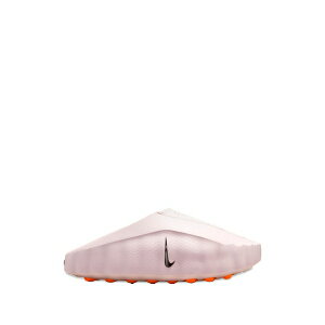 �i�C�L ���f�B�[�X �T���_�� �V���[�Y Mind 001 logo-plaque mules Pink