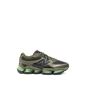 �j���[�o�����X �����Y �X�j�[�J�[ �V���[�Y Abzorb 2000 logo sneakers Green