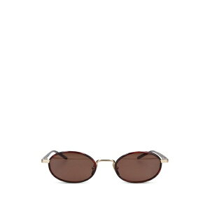 �`�~ �����Y �T���O���X�E�A�C�E�F�A �A�N�Z�T���[ Lea tortoiseshell-effect sunglasses Brown