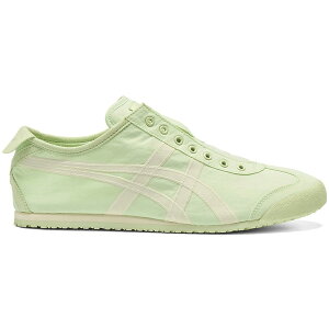 ASICS �A�V�b�N�X �����Y �X�j�[�J�[ �yOnitsuka Tiger Mexico 66 Slip-On Green Cream�z �T�C�Y US_5(23.0cm) Green/Cream