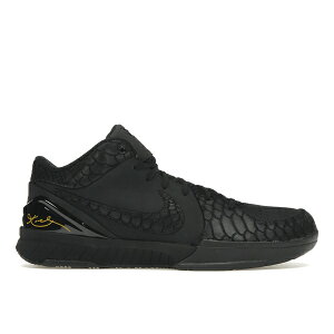 Nike �i�C�L �����Y �X�j�[�J�[ �yNike Kobe 4 Protro Gift of Mamba�z �T�C�Y US_M_4 Black/Black-University Gold