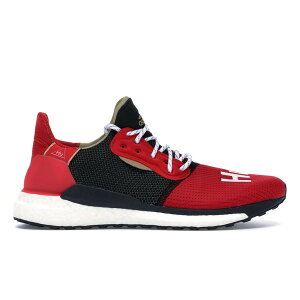 adidas �A�f�B�_�X �����Y �X�j�[�J�[ �yadidas Solar Hu Pharrell Chinese New Year (2019)�z �T�C�Y US_8.5(26.5cm) Red/Black/White