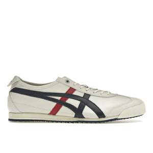 ASICS �A�V�b�N�X �����Y �X�j�[�J�[ �yOnitsuka Tiger Mexico 66 SD Cream Peacoat Navy Red�z �T�C�Y US_12.5(30.5cm) Cream/Peacoat