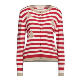 KAOS JEANS カオスジーンズ カーディガン アウター レディース Cardigans Red