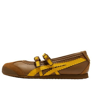 Onitsuka Tiger �I�j�c�J�^�C�K�[ ���f�B�[�X �X�j�[�J�[ �y(WMNS) Onitsuka Tiger Mexico 66 TGRS 'Brown Sunflower Yellow' 1182A678-201�z �T�C�Y US_5(22.0cm)