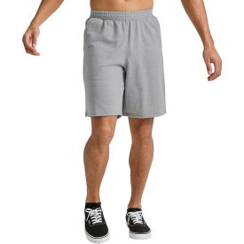 ヘインズ メンズ カジュアルパンツ ボトムス Men's Tri-Blend French Terry Comfort Shorts Charcoal