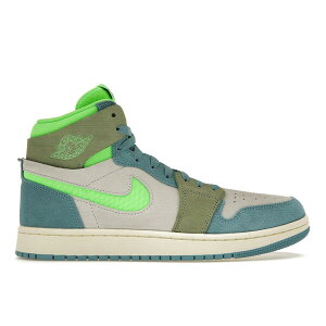 Jordan �W���[�_�� ���f�B�[�X �X�j�[�J�[ �yJordan 1 High Zoom Air CMFT 2 University Blue Volt (Women's)�z �T�C�Y US_W_10.5 University Blue/White/Olive/Volt