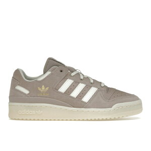 adidas �A�f�B�_�X ���f�B�[�X �X�j�[�J�[ �yadidas Forum Low CL Grey Ivory Sand Strata (Women's)�z �T�C�Y US_6(23.0cm) Grey/Ivory/Sand Strata