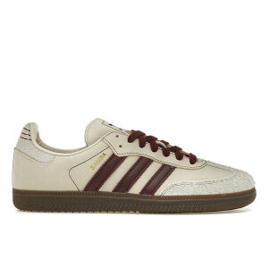 adidas �A�f�B�_�X ���f�B�[�X �X�j�[�J�[ �yadidas Samba OG Wonder White Maroon (Women's)�z �T�C�Y US_W_13 Wonder White/Maroon/Putty Grey