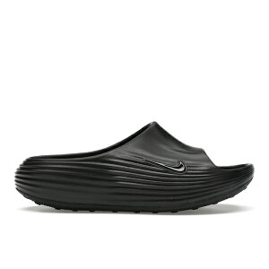 Nike �i�C�L ���f�B�[�X �X�j�[�J�[ �yNike ReactX Rejuven8 Slide Triple Black (Women's)�z �T�C�Y US_5(22.0cm) Black/Black/Black