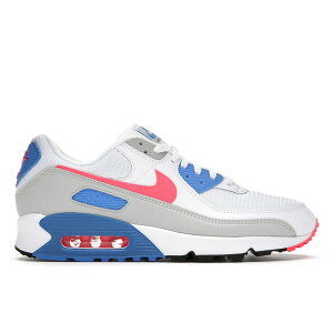 Nike �i�C�L ���f�B�[�X �X�j�[�J�[ �yNike Air Max 90 Hot Coral (Women's)�z �T�C�Y US_W_11.5 White/Hot Coral-Light Blue
