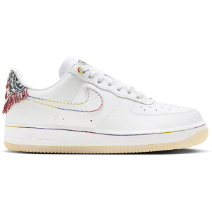 Nike �i�C�L ���f�B�[�X �X�j�[�J�[ �yNike Air Force 1 Low '07 LX Native Patterns (Women's)�z �T�C�Y US_6.5(23.5cm) White/White/White