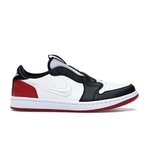 Jordan �W���[�_�� ���f�B�[�X �X�j�[�J�[ �yJordan 1 Retro Low Slip Black Toe (Women's)�z �T�C�Y US_6.5(23.5cm) White/White-Gym Red-Black