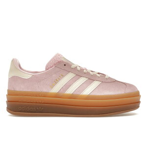 adidas �A�f�B�_�X ���f�B�[�X �X�j�[�J�[ �yadidas Gazelle Bold Clear Pink Cream White (Women's)�z �T�C�Y US_5(22.0cm) Clear Pink /Cream White/Gold Metallic
