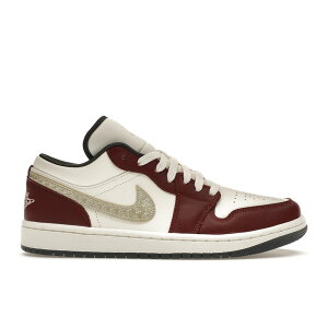 Jordan �W���[�_�� ���f�B�[�X �X�j�[�J�[ �yJordan 1 Low Year of the Dragon (2024) (Women's)�z �T�C�Y US_W_11 Sail/Metallic Gold Grain-Dark Team Red-Dark Smoke Grey