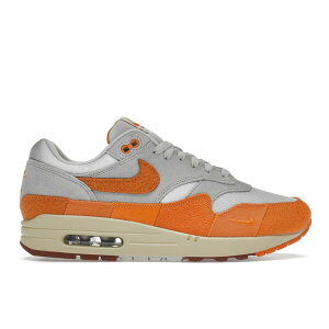 Nike �i�C�L ���f�B�[�X �X�j�[�J�[ �yNike Air Max 1 Master Magma Orange (Women's)�z �T�C�Y US_9.5(26.5cm) Light Bone/Magma Orange/Neutral Grey