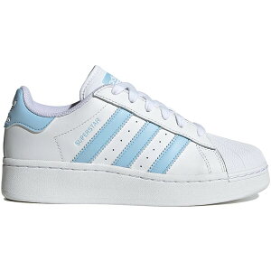 adidas �A�f�B�_�X ���f�B�[�X �X�j�[�J�[ �yadidas Superstar XLG Cloud White Clear Sky (Women's)�z �T�C�Y US_5.5(22.5cm) Cloud White/Clear Sky/Cloud White