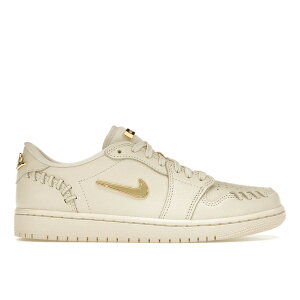 Jordan �W���[�_�� ���f�B�[�X �X�j�[�J�[ �yJordan 1 Low Method of Make Legend Light Brown (Women's)�z �T�C�Y US_6(23.0cm) Legend Light Brown/Metallic Gold