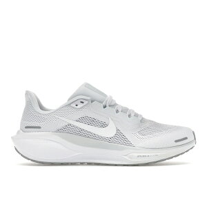 Nike �i�C�L ���f�B�[�X �X�j�[�J�[ �yNike Air Zoom Pegasus 41 Pure Platinum (Women's)�z �T�C�Y US_8.5(25.5cm) White/Pure Platinum/Metallic Silver/White