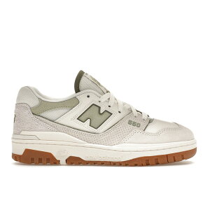 New Balance �j���[�o�����X ���f�B�[�X �X�j�[�J�[ �yNew Balance 550 White Olive Gum (Women's)�z �T�C�Y US_6.5(23.5cm) White/Olive/Gum