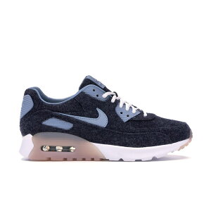 Nike �i�C�L ���f�B�[�X �X�j�[�J�[ �yNike Air Max 90 Ultra Premium Midnight Navy/Blue Grey-White (Women's)�z �T�C�Y US_5.5(22.5cm) Midnight Navy/Blue Grey-White